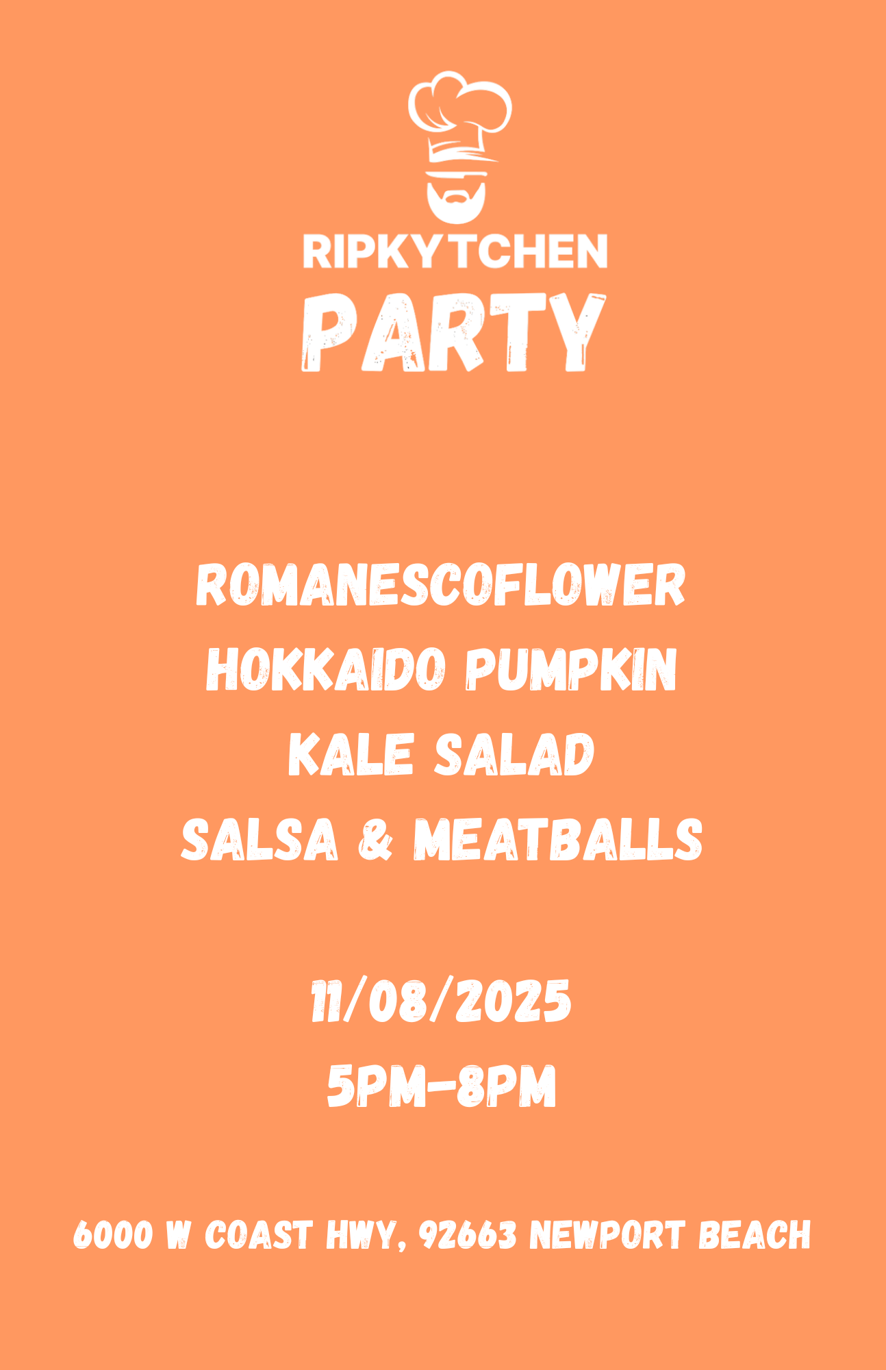 RIPKYTCHEN PARTY 11/08/25
