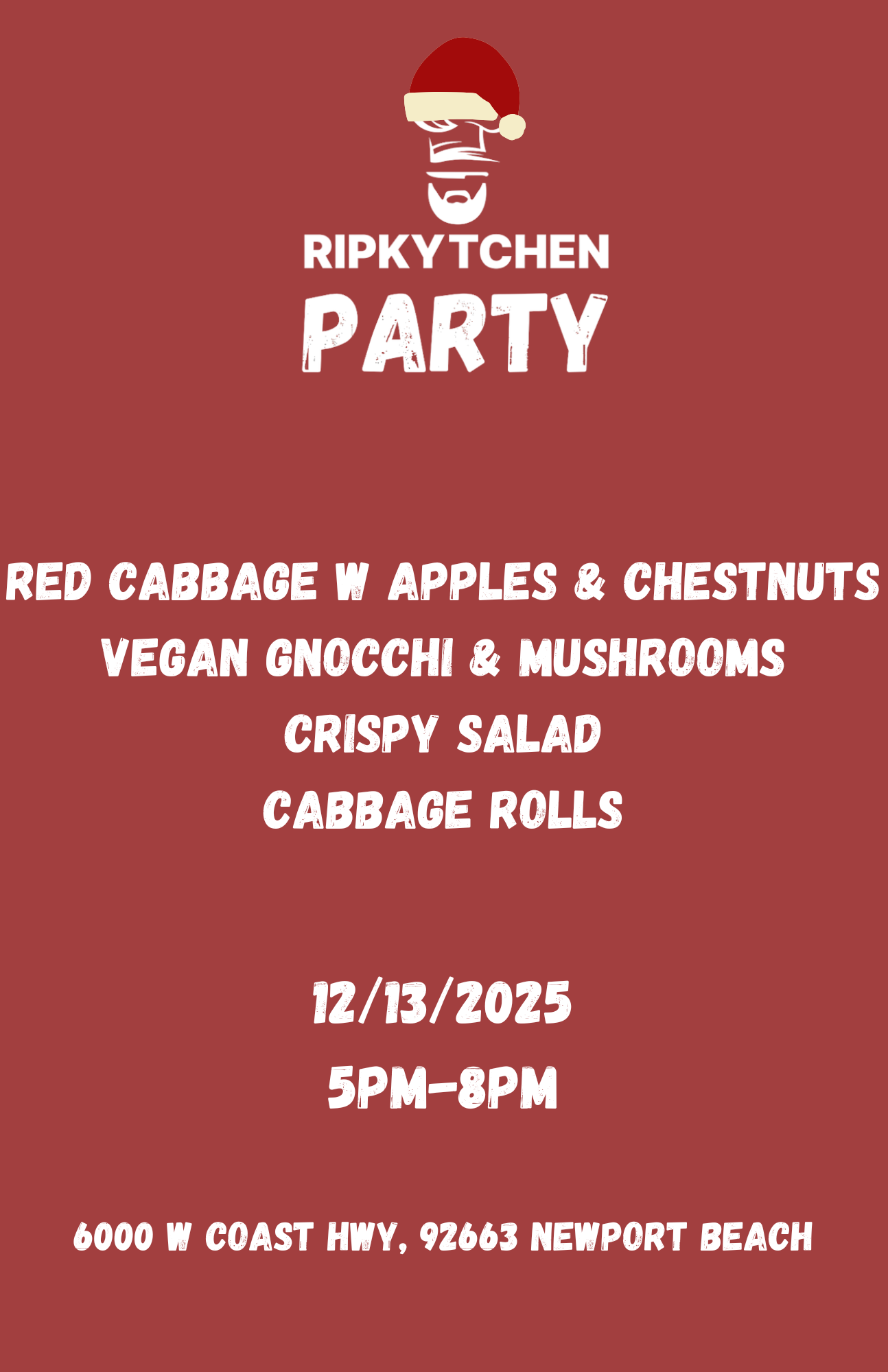 RIPKYTCHEN PARTY 12/13/2025