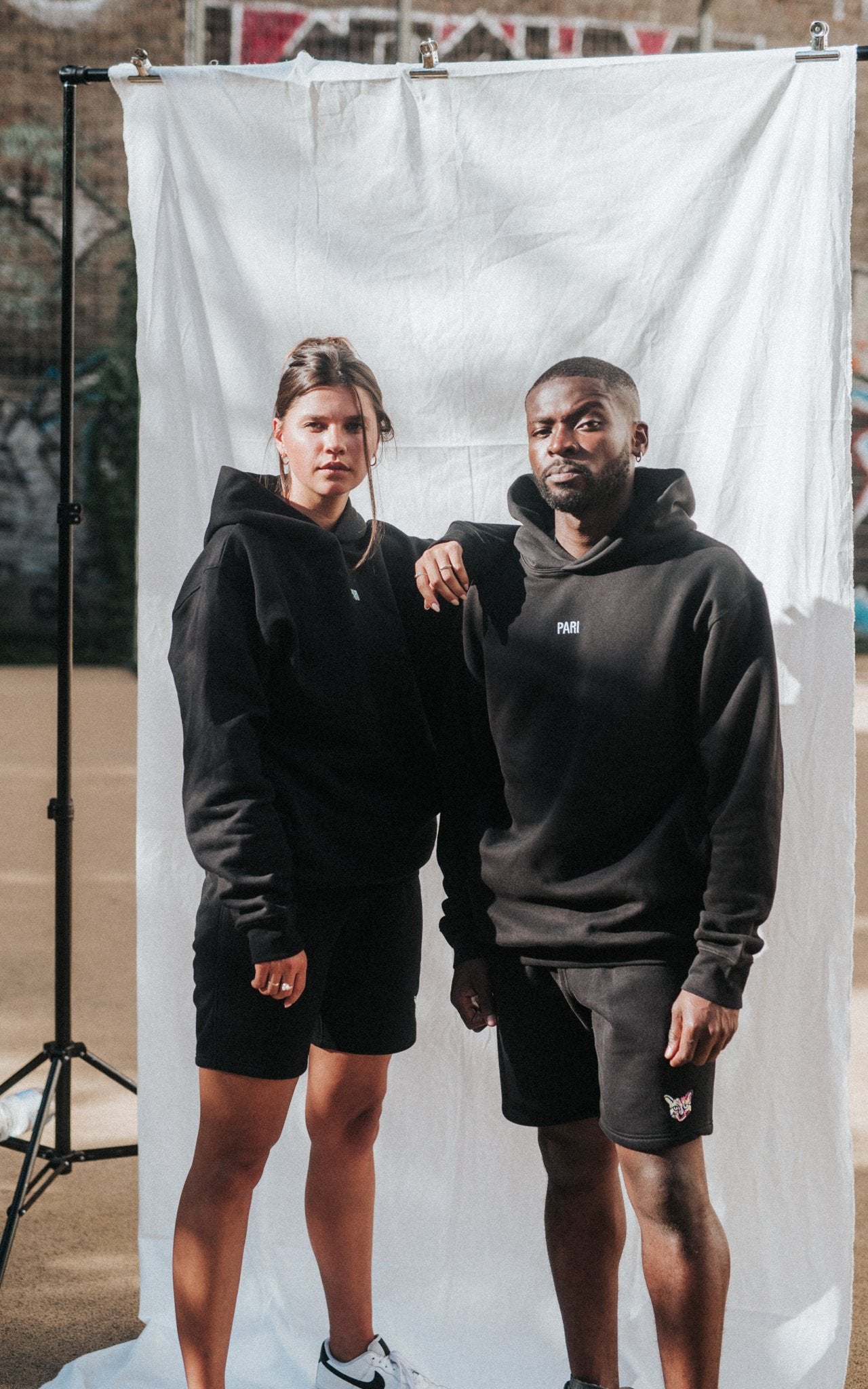 BLACK SPORTS CLUB HOODIE PARI - PARI USA , Wearepari, Paul Ripke, pari swim club, Newport Beach, pari
