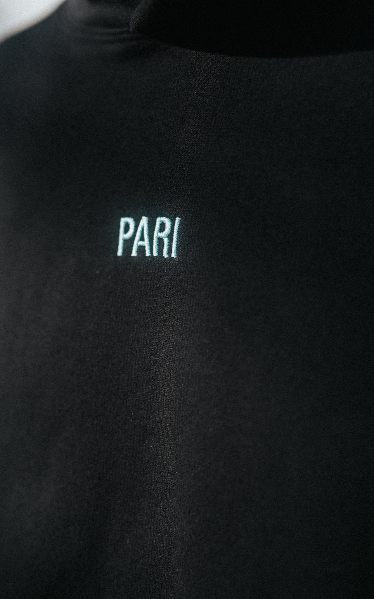 BLACK SPORTS CLUB HOODIE PARI - PARI USA , Wearepari, Paul Ripke, pari swim club, Newport Beach, pari