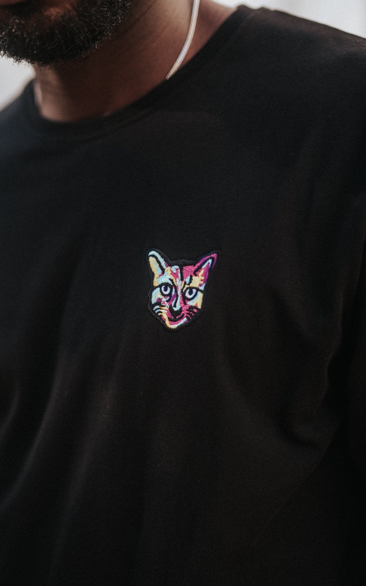 BLACK SPORTS CLUB T-SHIRT CAT - PARI USA , Wearepari, Paul Ripke, pari swim club, Newport Beach, pari