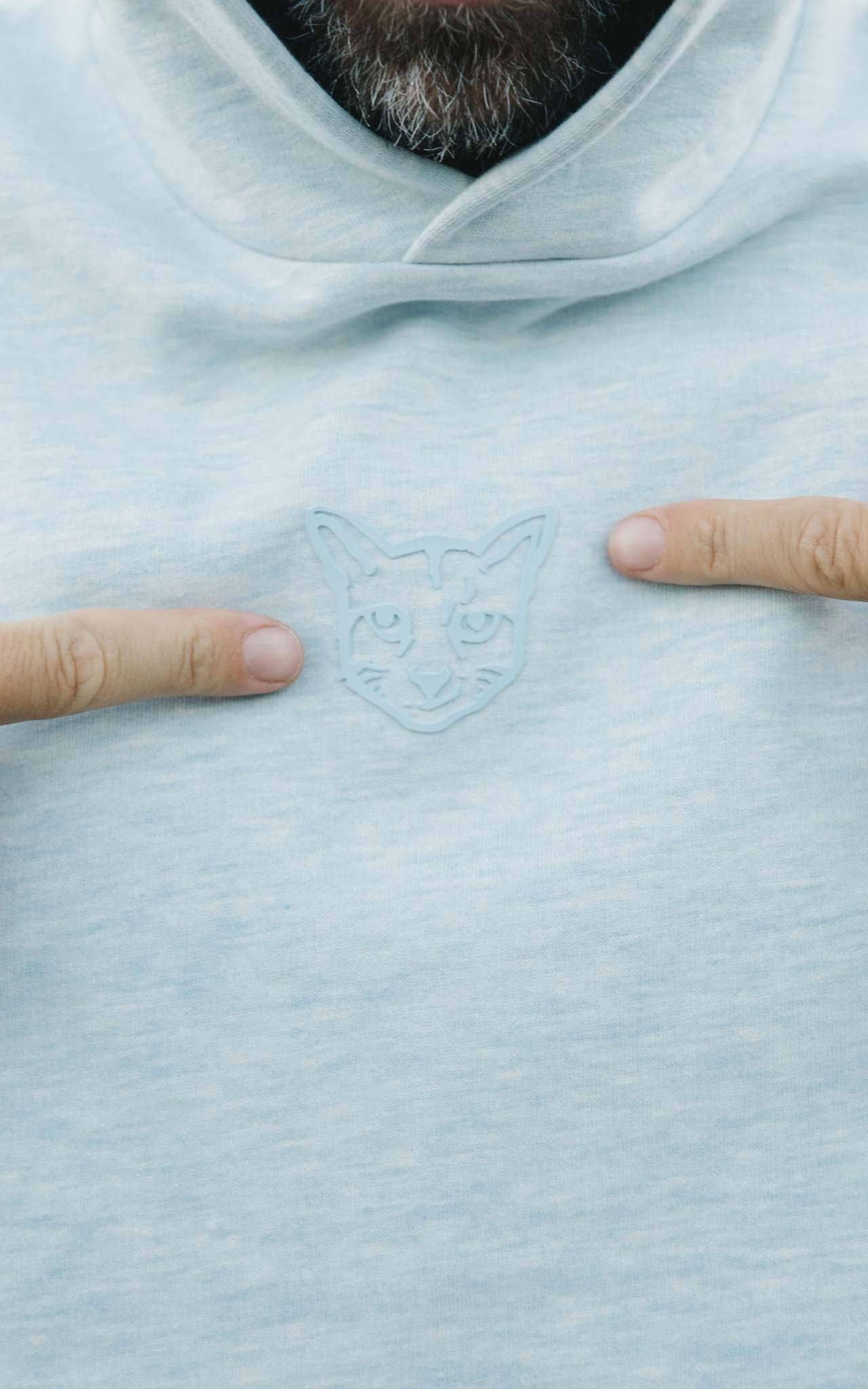 LIGHT BLUE PASTEL CLUB HOODIE - PARI USA , Wearepari, Paul Ripke, pari swim club, Newport Beach, pari