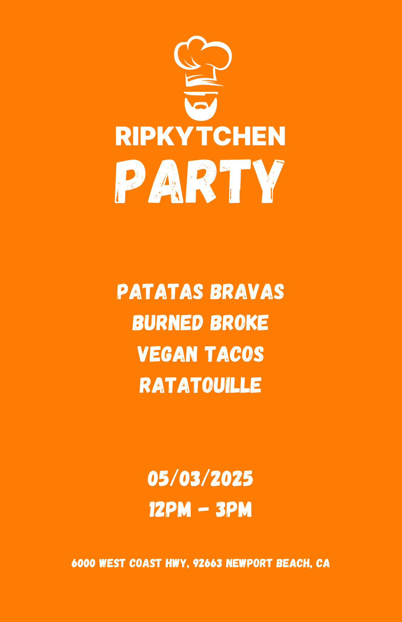 RIPKYTCHEN PARTY 05/03/2025