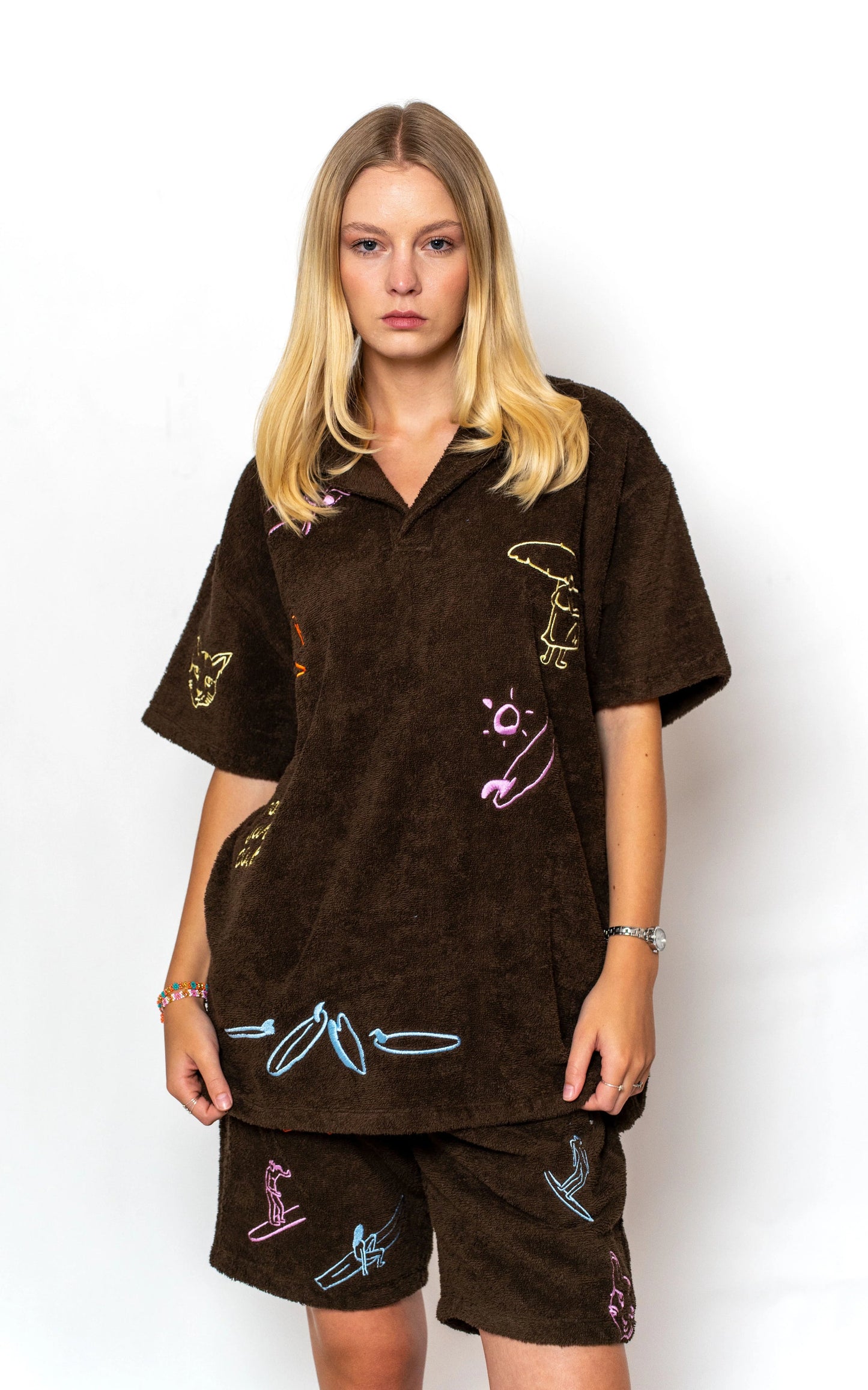 BROWN APRÈS SURF TOWEL SET