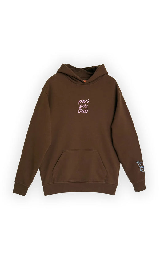 BROWN PARI SUN CLUB HOODIE