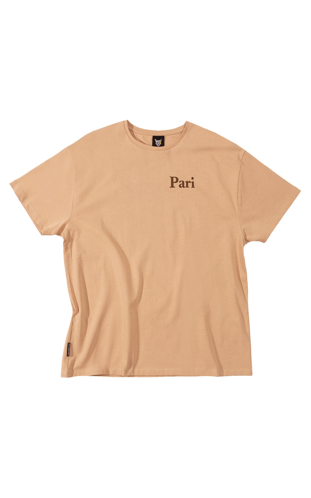 ALMOND PASTEL CLUB T-SHIRT - PARI USA