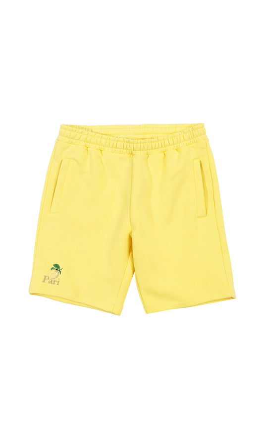 LEMON PASTEL CLUB SHORTS - PARI USA