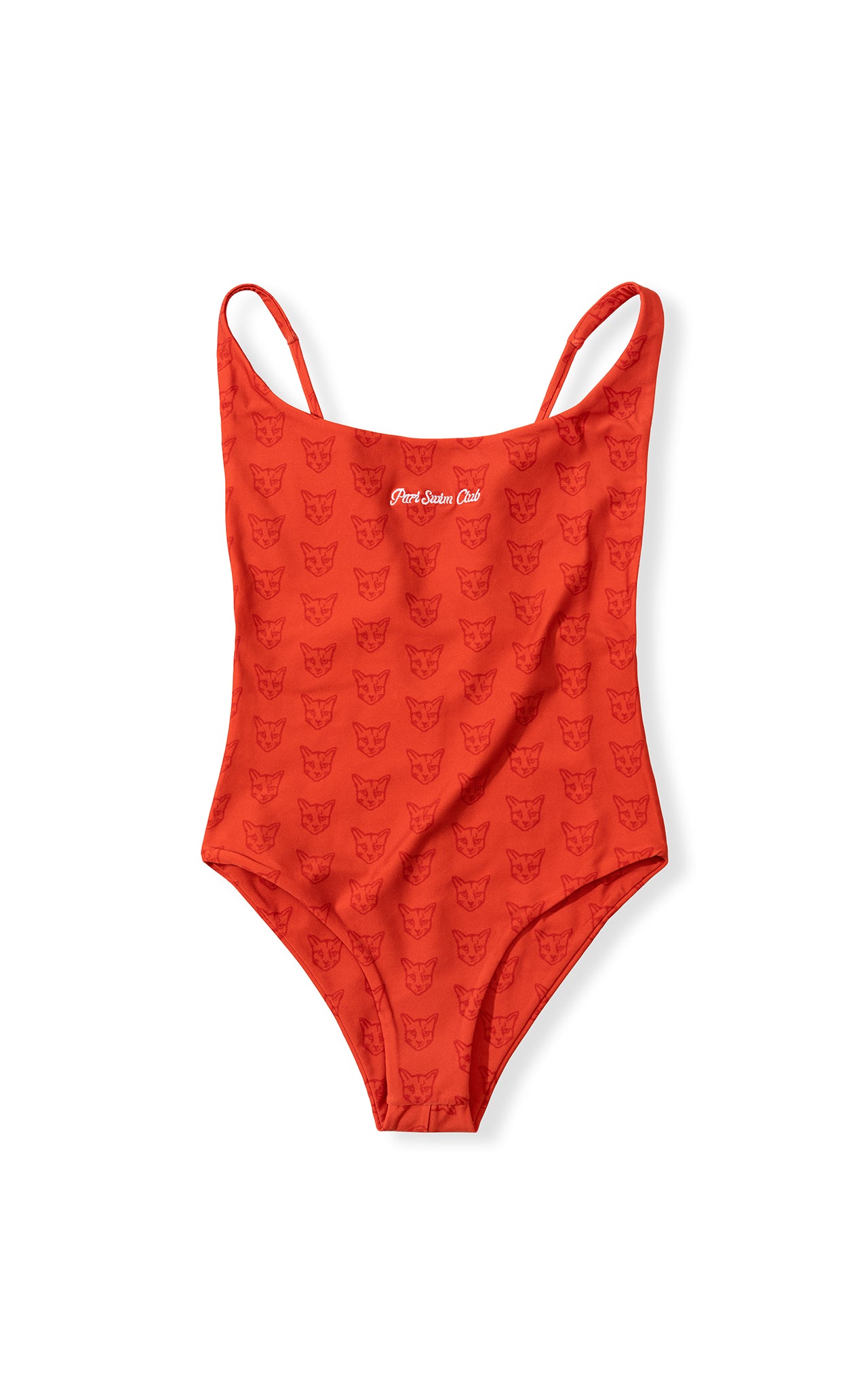 RED PARI SWIM CLUB SWIMSUIT - PARI USA