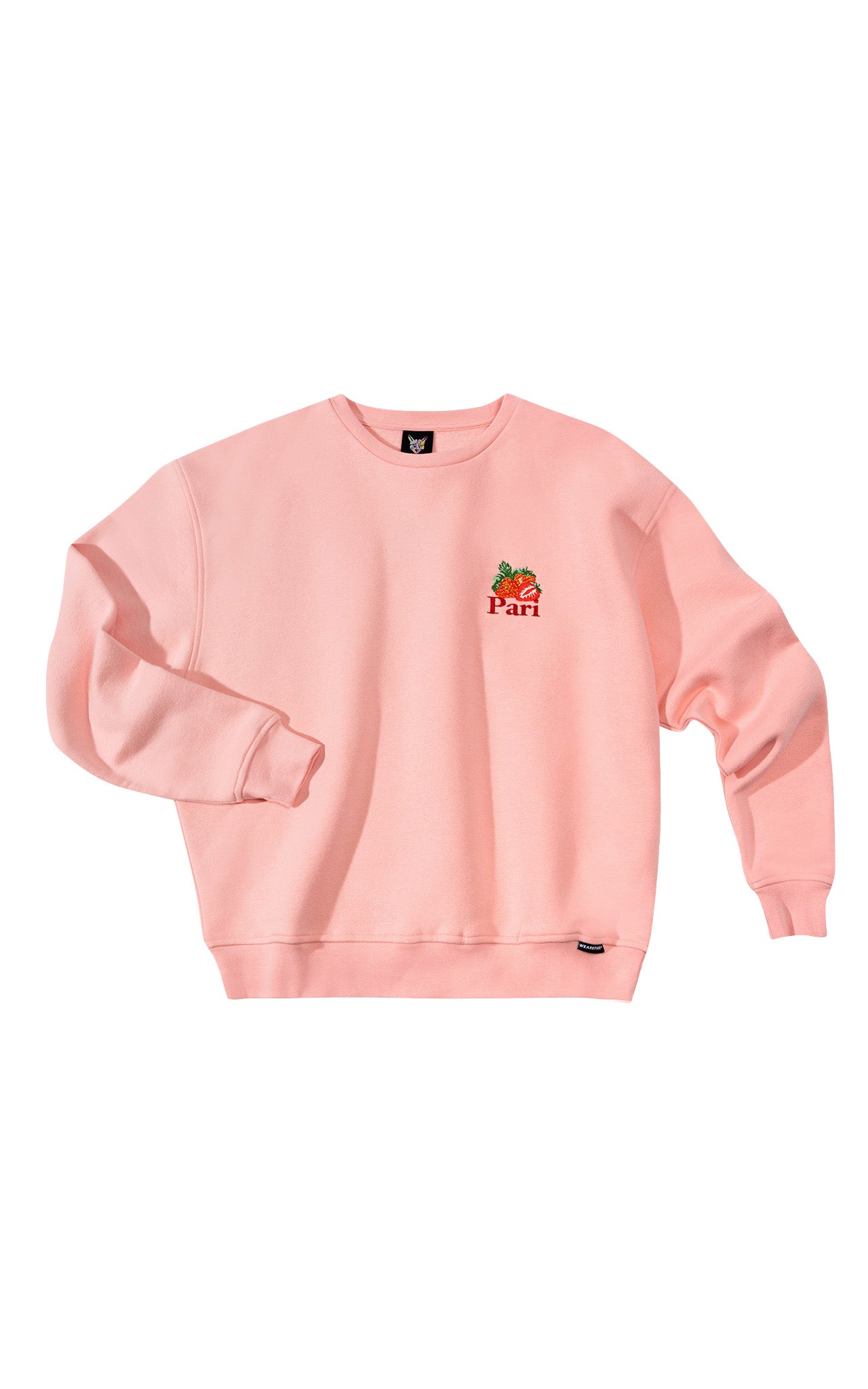 STRAWBERRY PASTEL CLUB CREWNECK - PARI USA