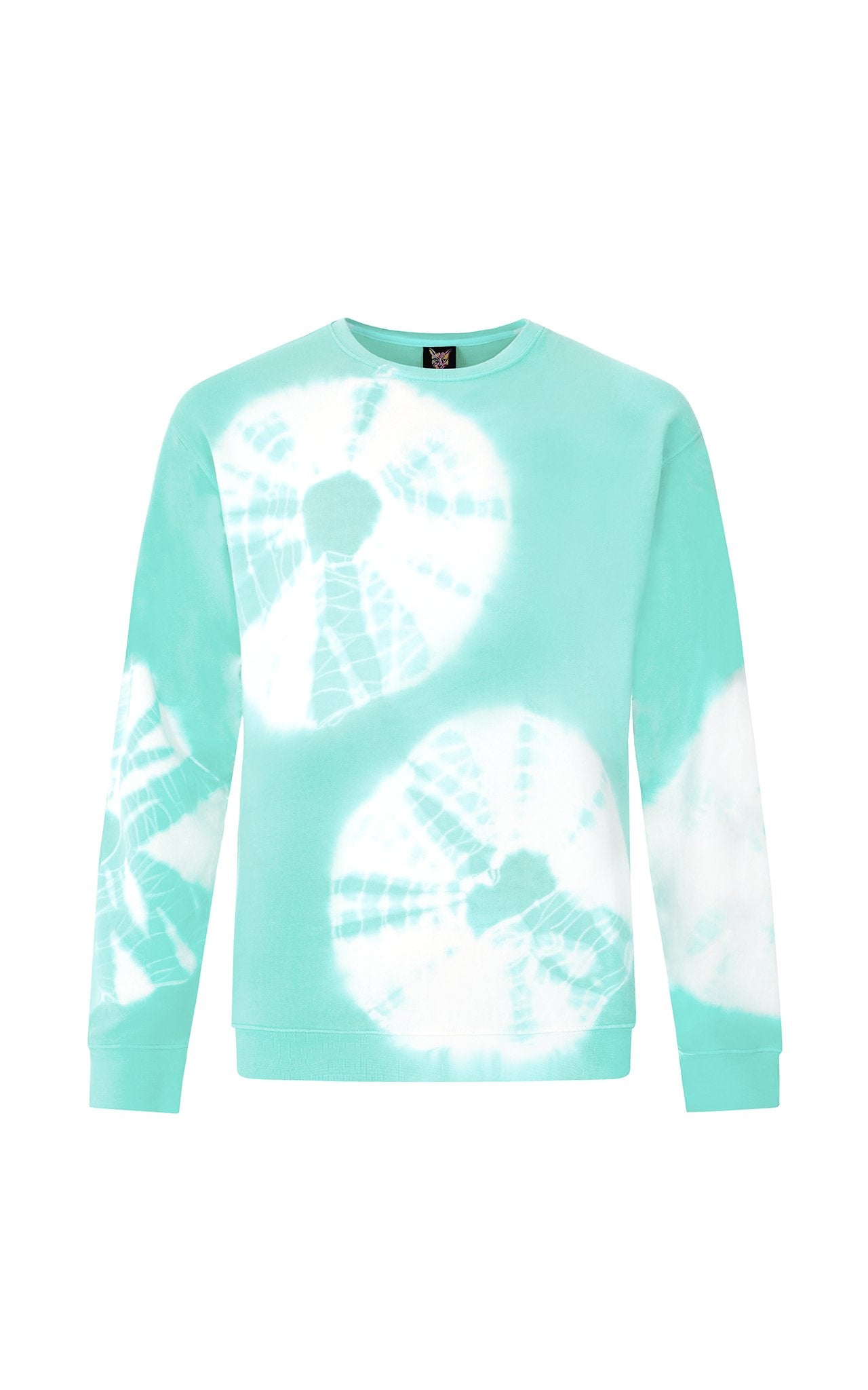 TURQUOISE HIPPIE CLUB SWEATSHIRT - PARI USA , Wearepari, Paul Ripke, pari swim club, Newport Beach, pari