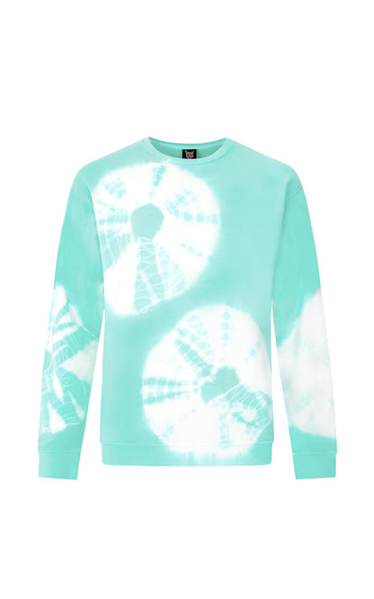 TURQUOISE HIPPIE CLUB SWEATSHIRT - PARI USA , Wearepari, Paul Ripke, pari swim club, Newport Beach, pari