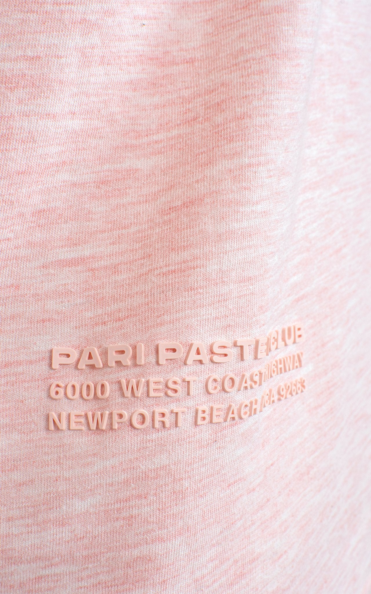 ROSE PASTEL CLUB CROPPED SHIRT - PARI USA , Wearepari, Paul Ripke, pari swim club, Newport Beach, pari
