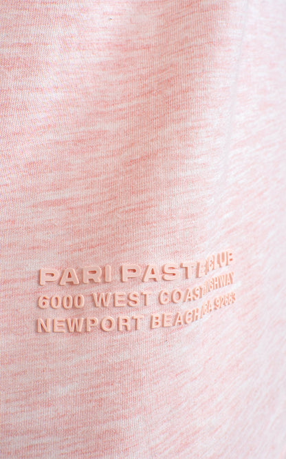 ROSE PASTEL CLUB CROPPED SHIRT - PARI USA , Wearepari, Paul Ripke, pari swim club, Newport Beach, pari
