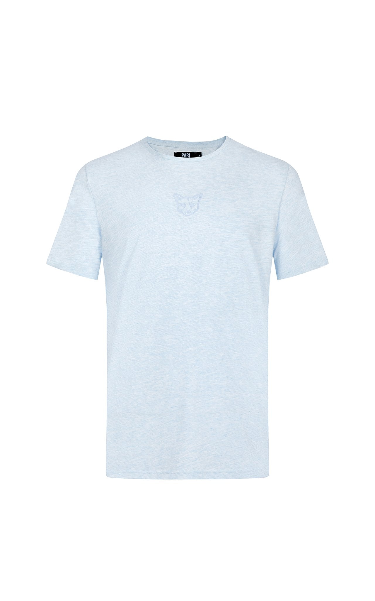 LIGHT BLUE PASTEL CLUB T-SHIRT - PARI USA , Wearepari, Paul Ripke, pari swim club, Newport Beach, pari