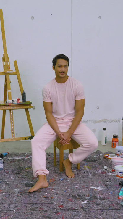 ROSE PASTEL CLUB T-SHIRT