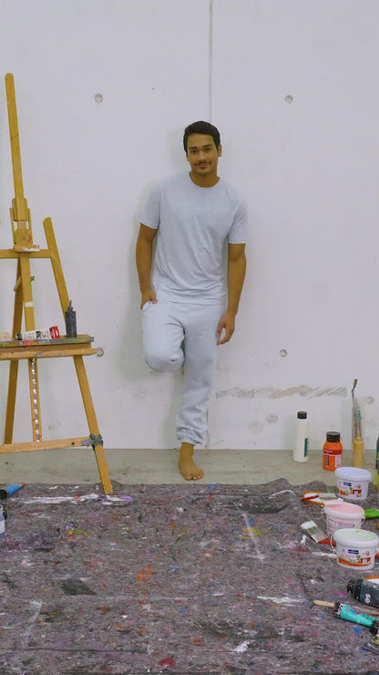 LIGHT BLUE PASTEL CLUB T-SHIRT