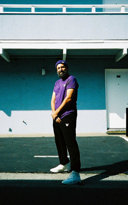 BLACK SWEATPANTS CAT - PARI USA , Wearepari, Paul Ripke, pari swim club, Newport Beach, pari