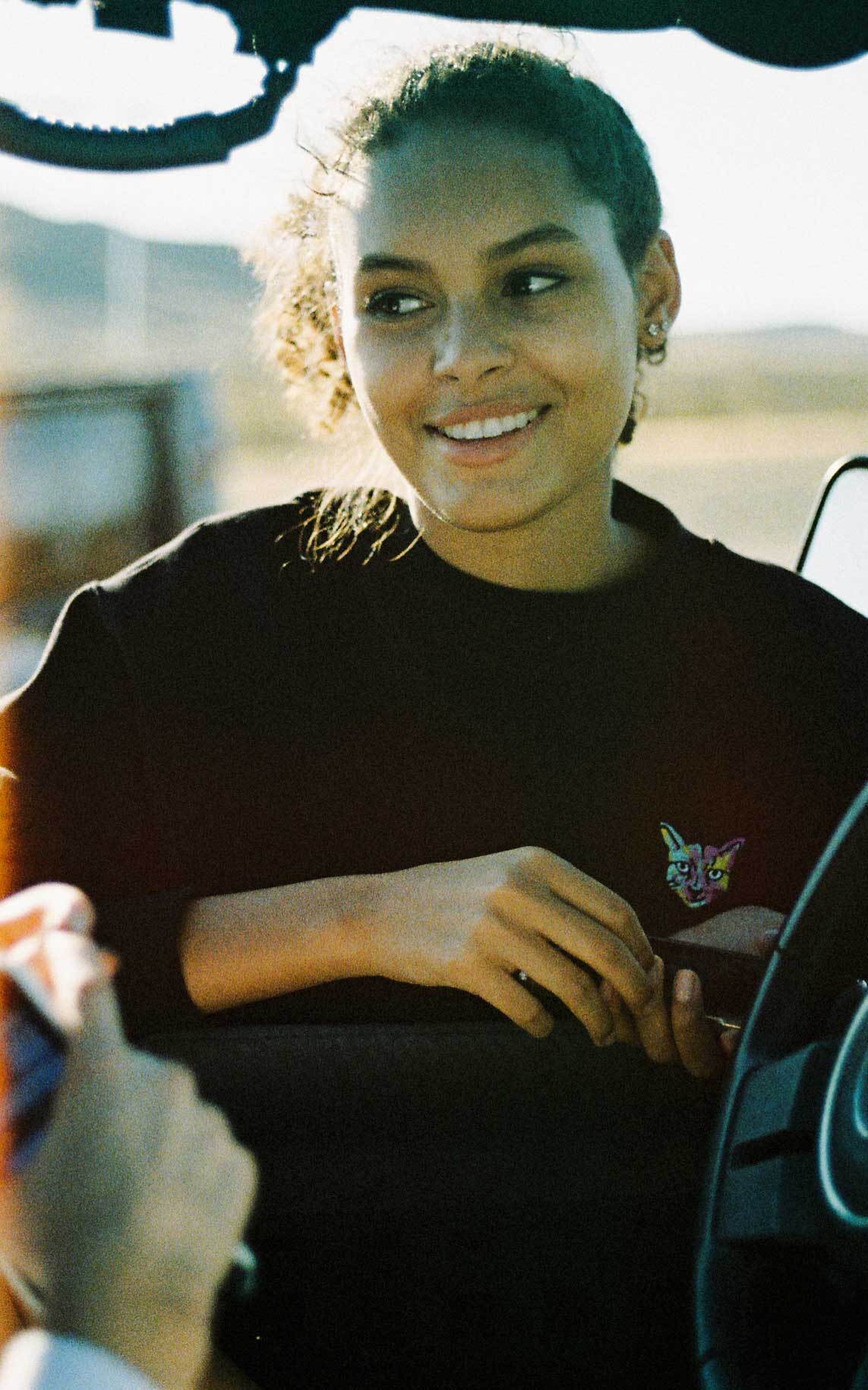 BLACK SWEATSHIRT CAT - PARI USA , Wearepari, Paul Ripke, pari swim club, Newport Beach, pari
