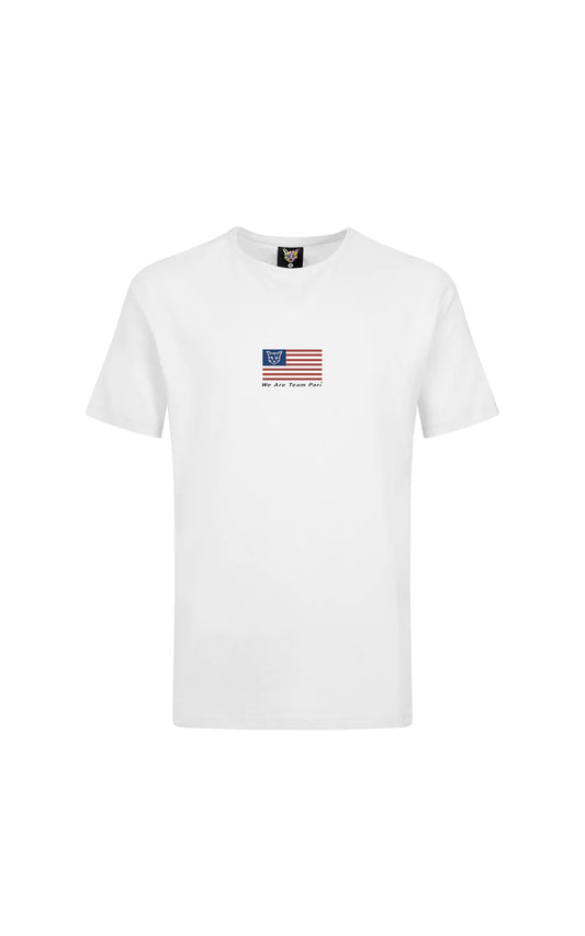 WHITE TEAM PARI T-SHIRT - PARI USA