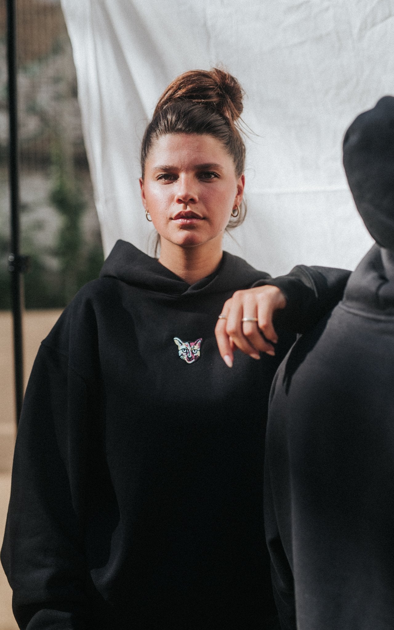 BLACK SPORTS CLUB HOODIE CAT - PARI USA , Wearepari, Paul Ripke, pari swim club, Newport Beach, pari