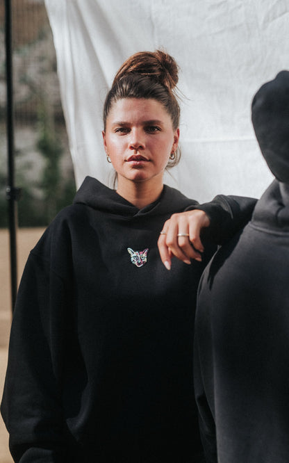 BLACK SPORTS CLUB HOODIE CAT - PARI USA , Wearepari, Paul Ripke, pari swim club, Newport Beach, pari