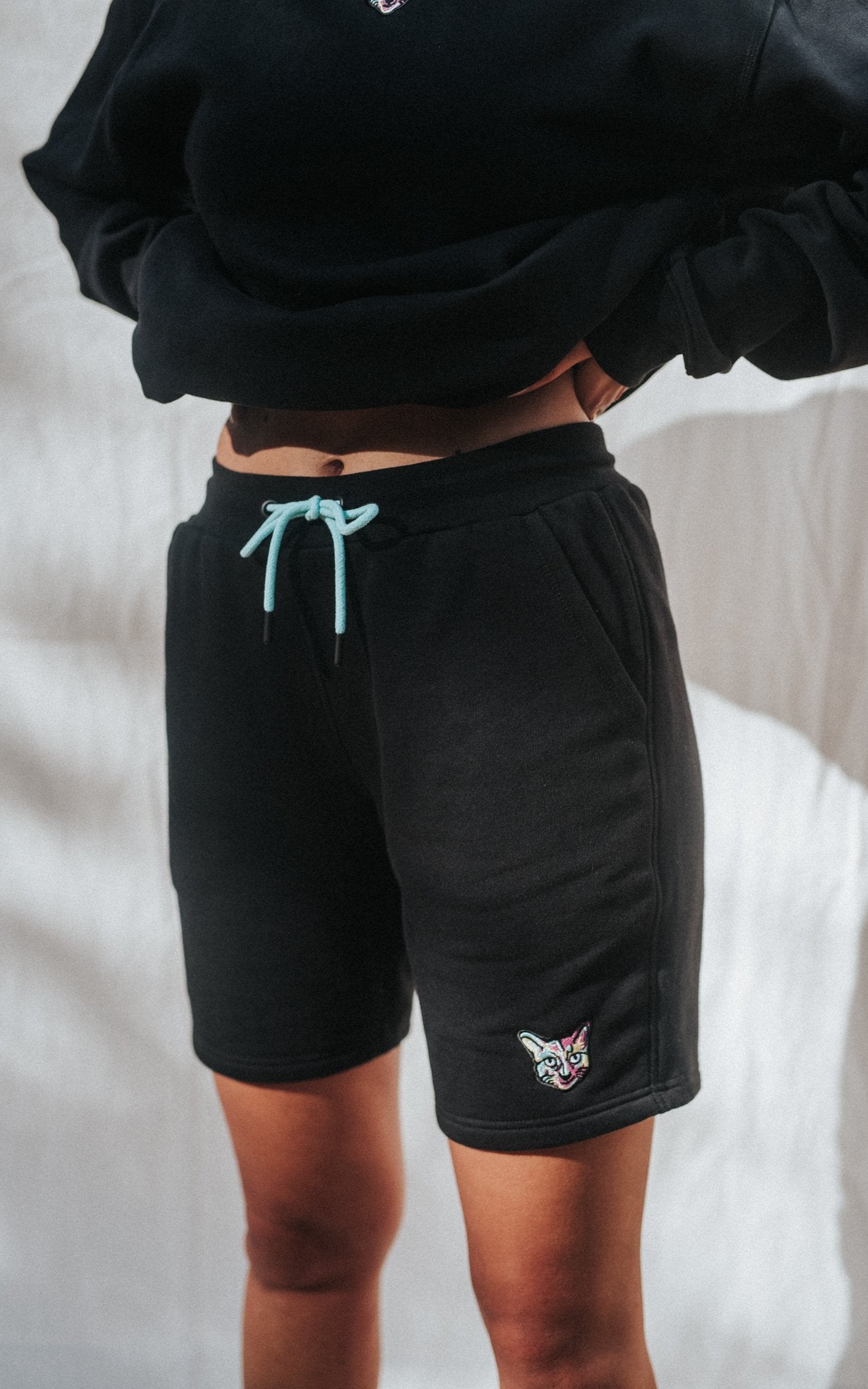 BLACK SPORTS CLUB SHORTS CAT - PARI USA , Wearepari, Paul Ripke, pari swim club, Newport Beach, pari