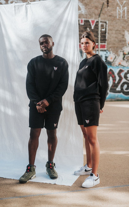 BLACK SPORTS CLUB SWEATSHIRT CAT - PARI USA , Wearepari, Paul Ripke, pari swim club, Newport Beach, pari
