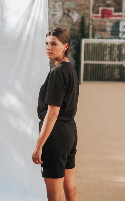BLACK SPORTS CLUB T-SHIRT CAT - PARI USA , Wearepari, Paul Ripke, pari swim club, Newport Beach, pari