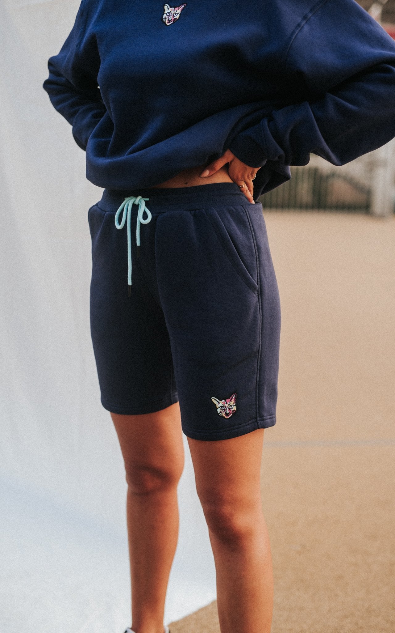 NAVY SPORTS CLUB SHORTS CAT - PARI USA , Wearepari, Paul Ripke, pari swim club, Newport Beach, pari