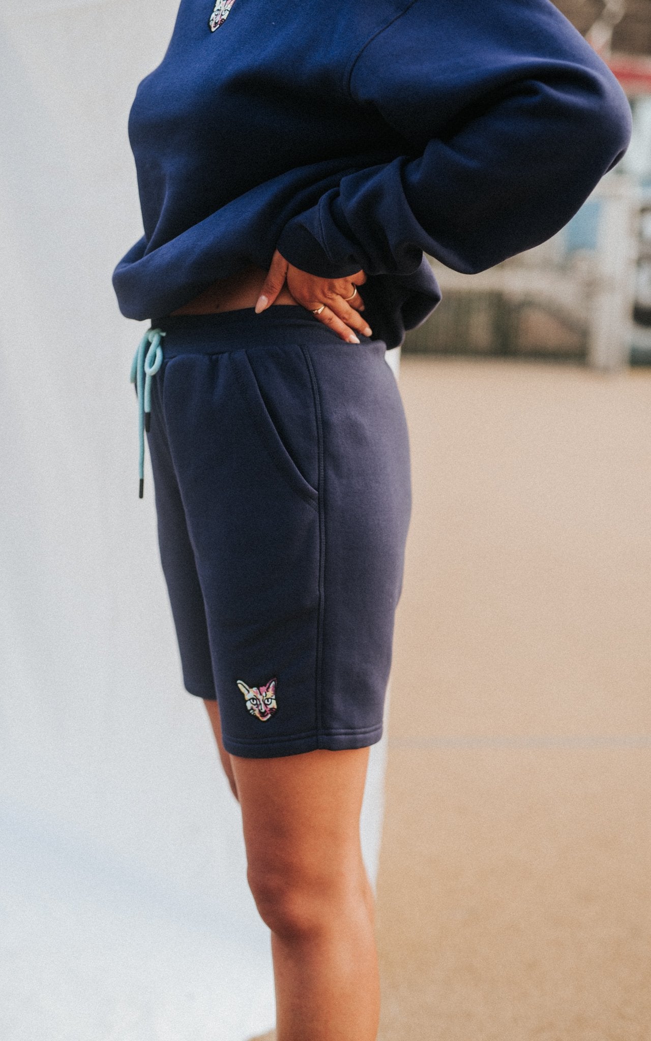 NAVY SPORTS CLUB SHORTS CAT - PARI USA , Wearepari, Paul Ripke, pari swim club, Newport Beach, pari