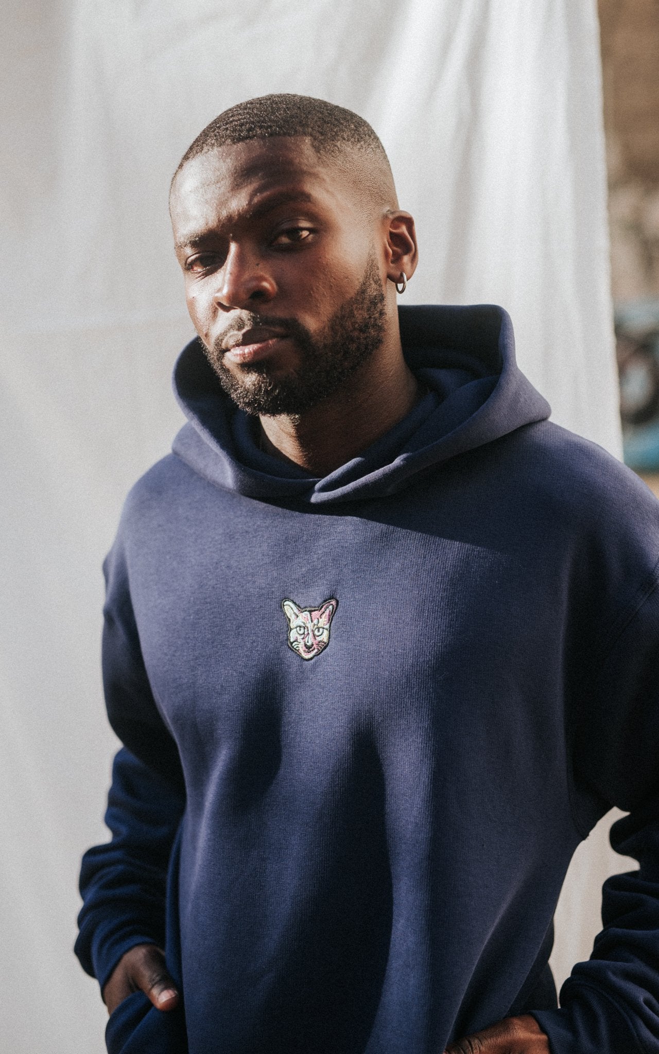 NAVY SPORTS CLUB HOODIE CAT - PARI USA , Wearepari, Paul Ripke, pari swim club, Newport Beach, pari
