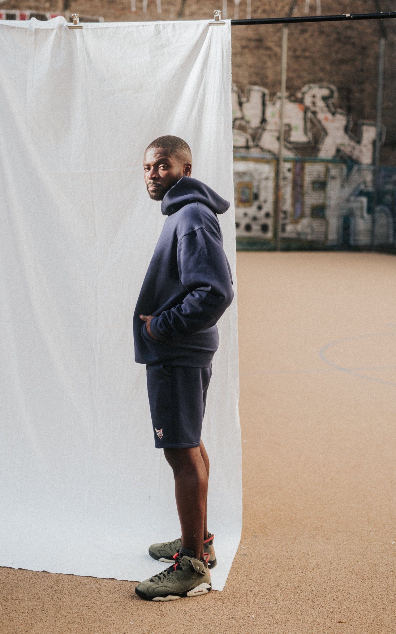 NAVY SPORTS CLUB HOODIE CAT - PARI USA , Wearepari, Paul Ripke, pari swim club, Newport Beach, pari