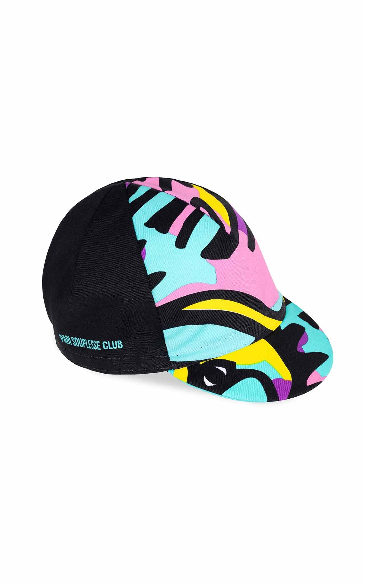 BLACK SOUPLESSE CLUB CYCLING CAP - PARI USA