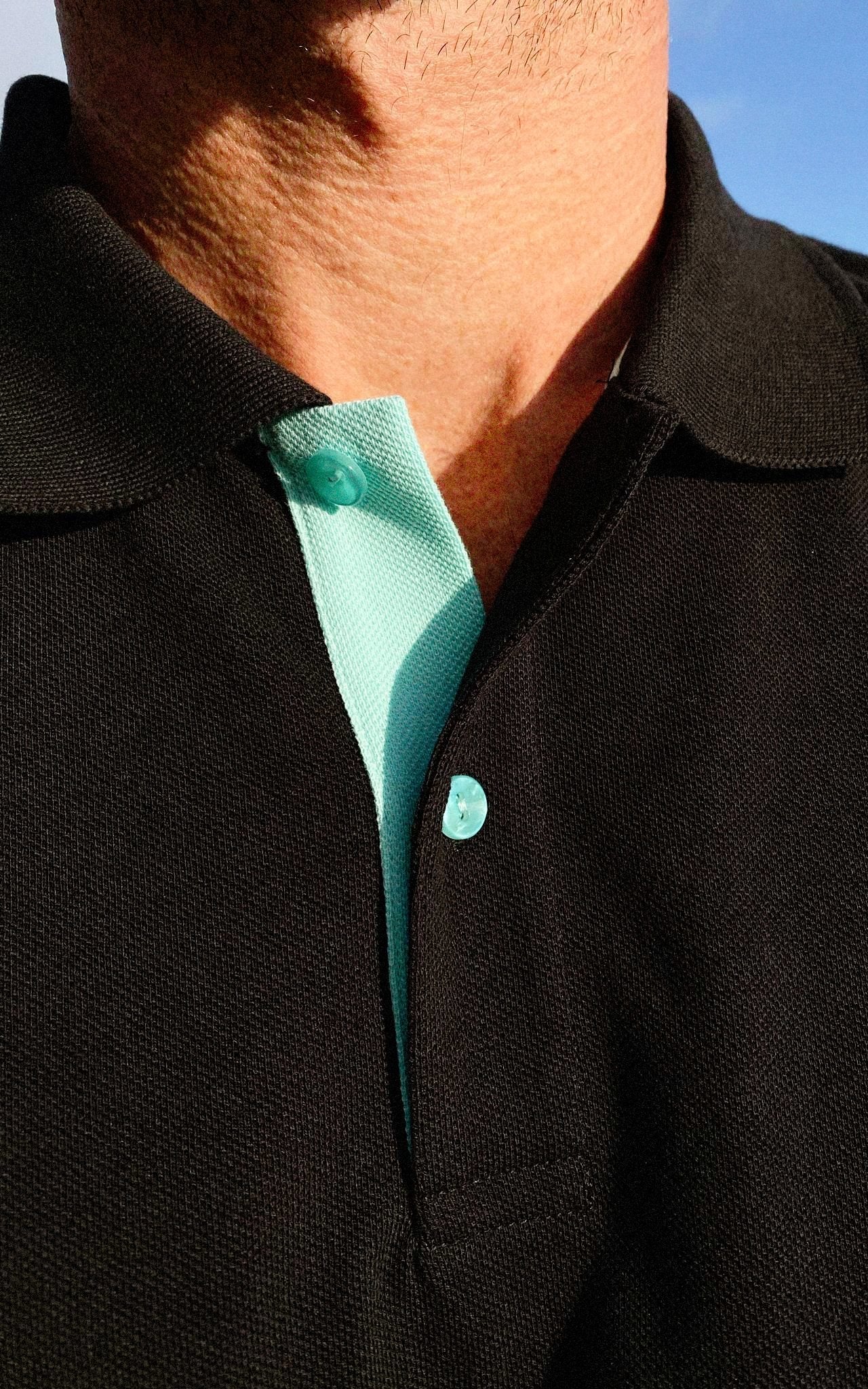 BLACK GOLF CLUB POLO SHIRT - PARI USA , Wearepari, Paul Ripke, pari swim club, Newport Beach, pari