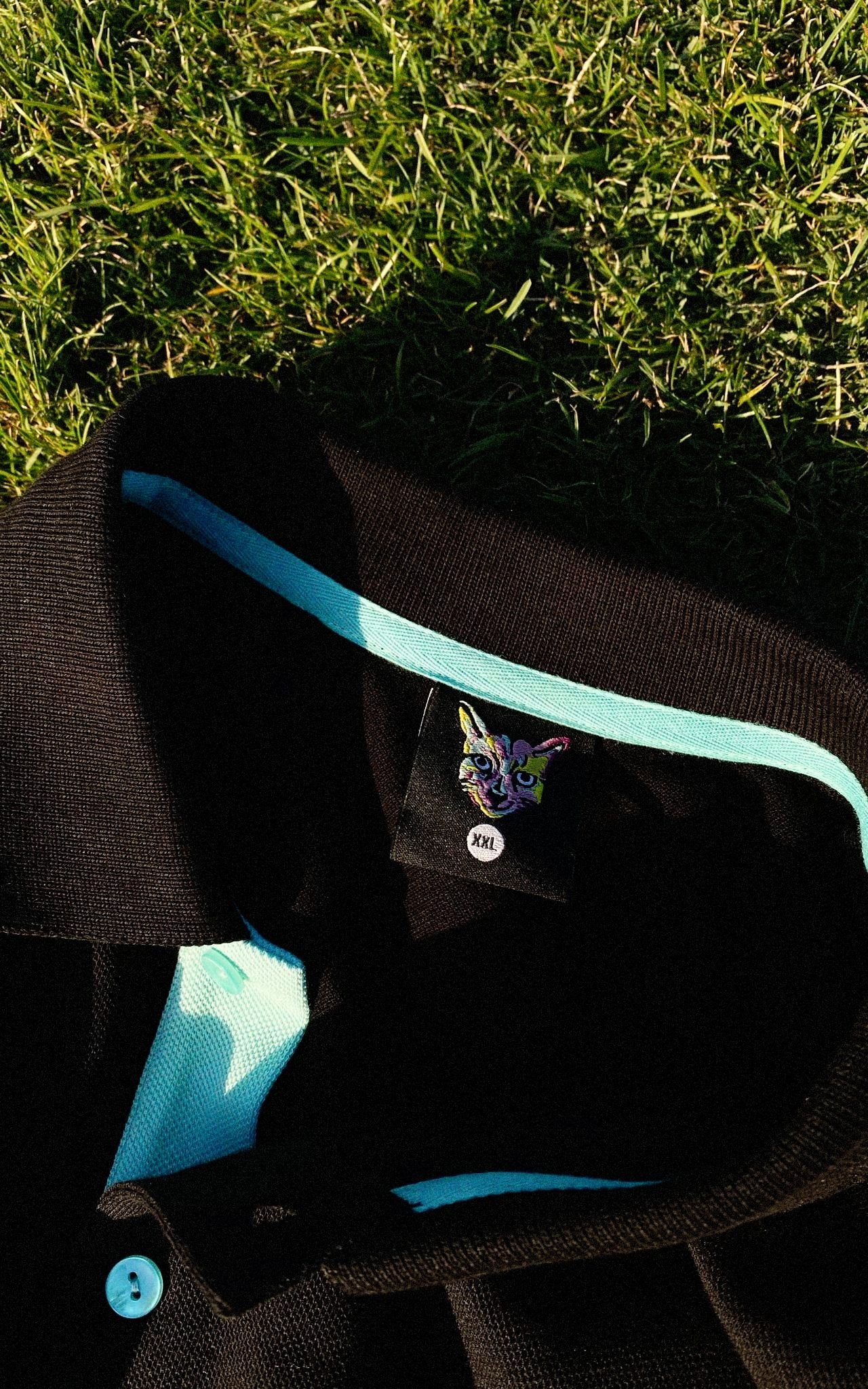 BLACK GOLF CLUB POLO SHIRT - PARI USA , Wearepari, Paul Ripke, pari swim club, Newport Beach, pari