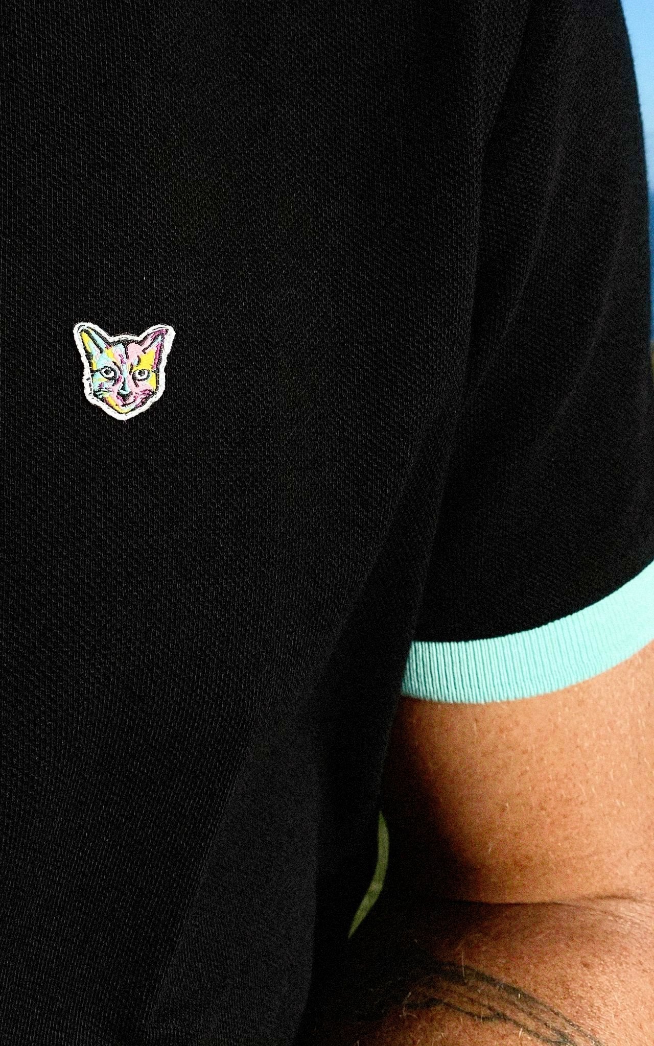 BLACK GOLF CLUB POLO SHIRT - PARI USA , Wearepari, Paul Ripke, pari swim club, Newport Beach, pari