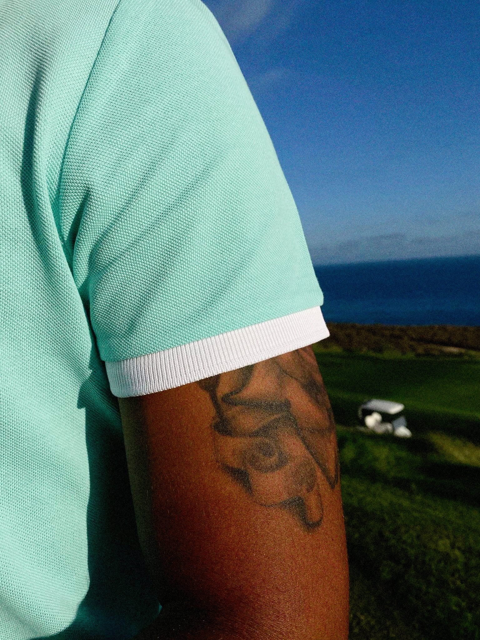 TURQUOISE GOLF CLUB POLO SHIRT - PARI USA , Wearepari, Paul Ripke, pari swim club, Newport Beach, pari
