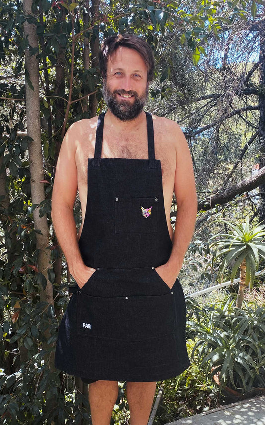 BLACK APRON CAT - PARI USA , Wearepari, Paul Ripke, pari swim club, Newport Beach, pari