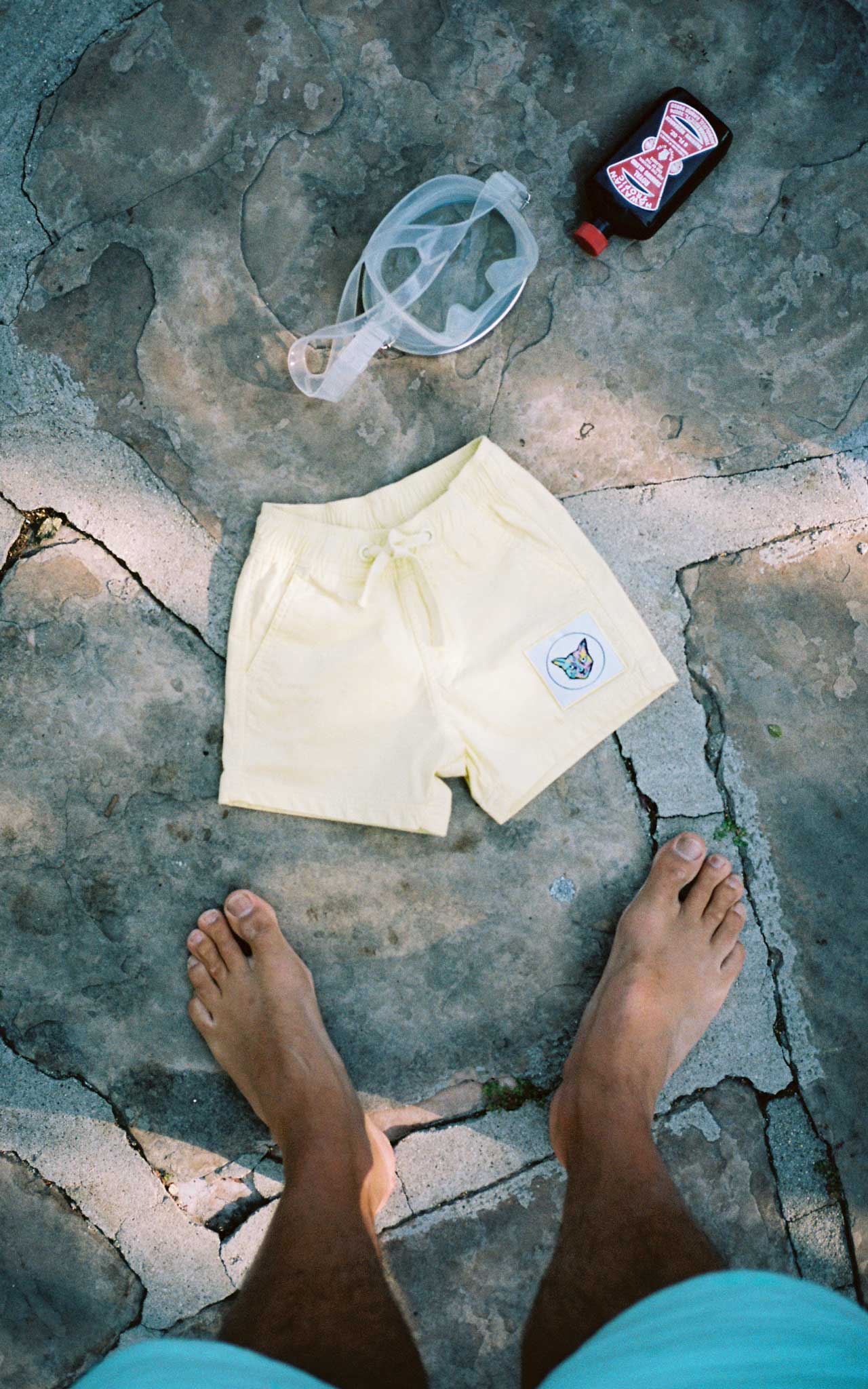 KIDS LEMONHAZE SWIM CLUB SHORTS - PARI USA , Wearepari, Paul Ripke, pari swim club, Newport Beach, pari