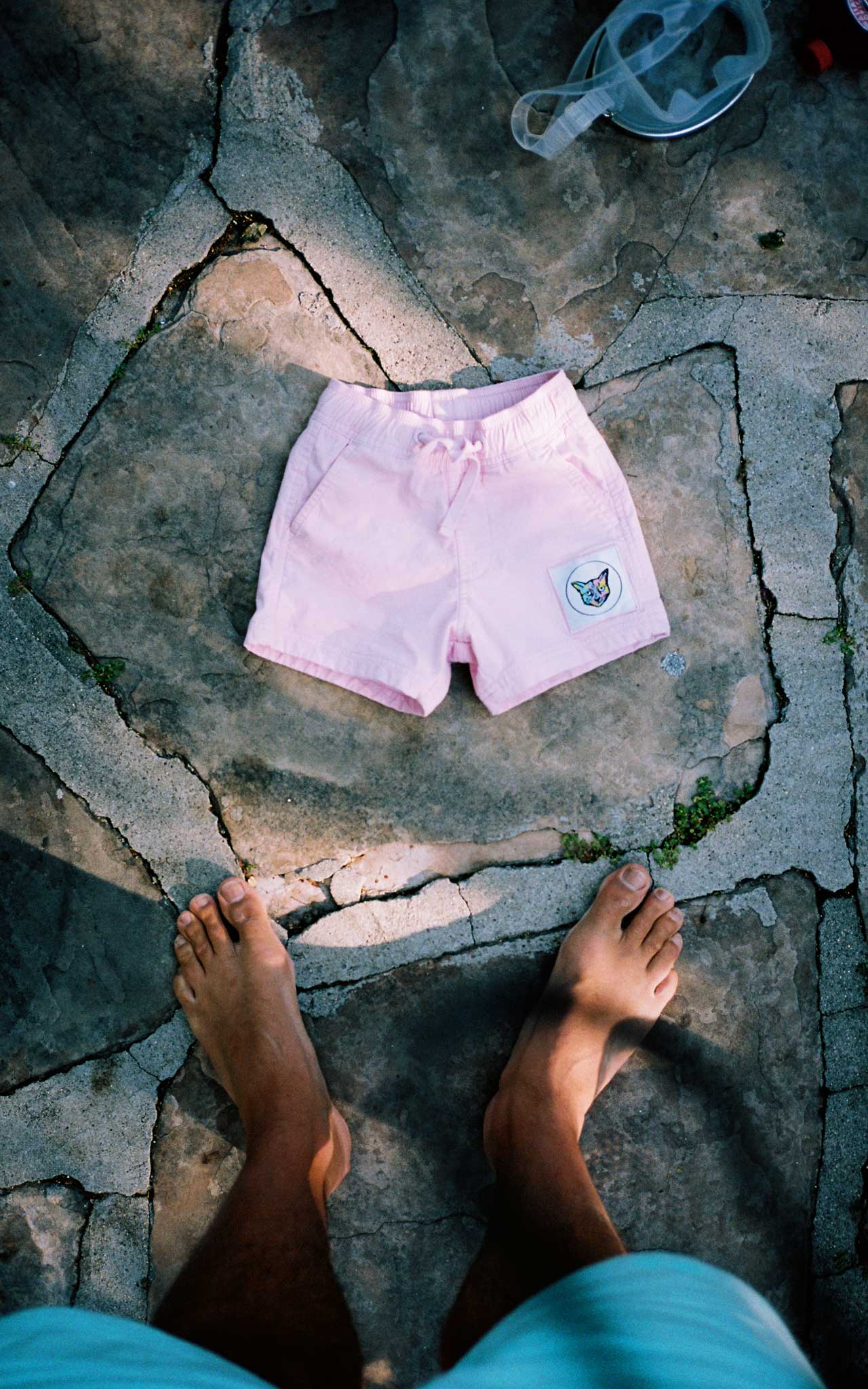 KIDS LILAC SWIM CLUB SHORTS - PARI USA , Wearepari, Paul Ripke, pari swim club, Newport Beach, pari