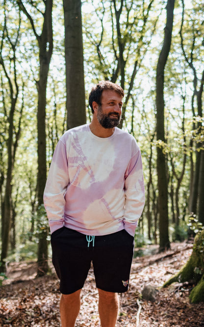 LILAC HIPPIE CLUB SWEATSHIRT - PARI USA , Wearepari, Paul Ripke, pari swim club, Newport Beach, pari