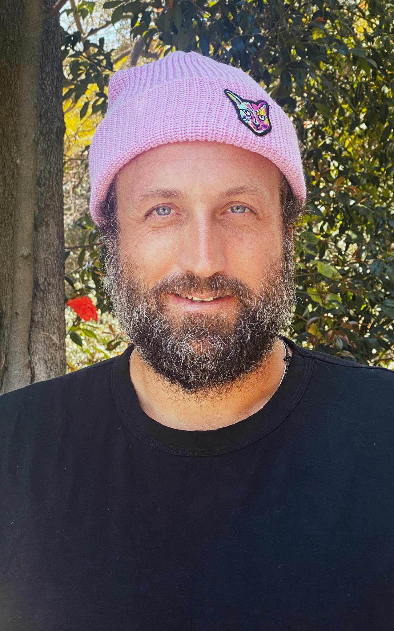 LILAC BEANIE CAT - PARI USA , Wearepari, Paul Ripke, pari swim club, Newport Beach, pari