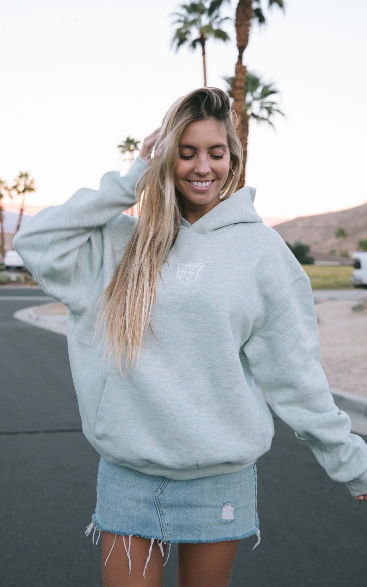 MINT PASTEL CLUB HOODIE - PARI USA , Wearepari, Paul Ripke, pari swim club, Newport Beach, pari