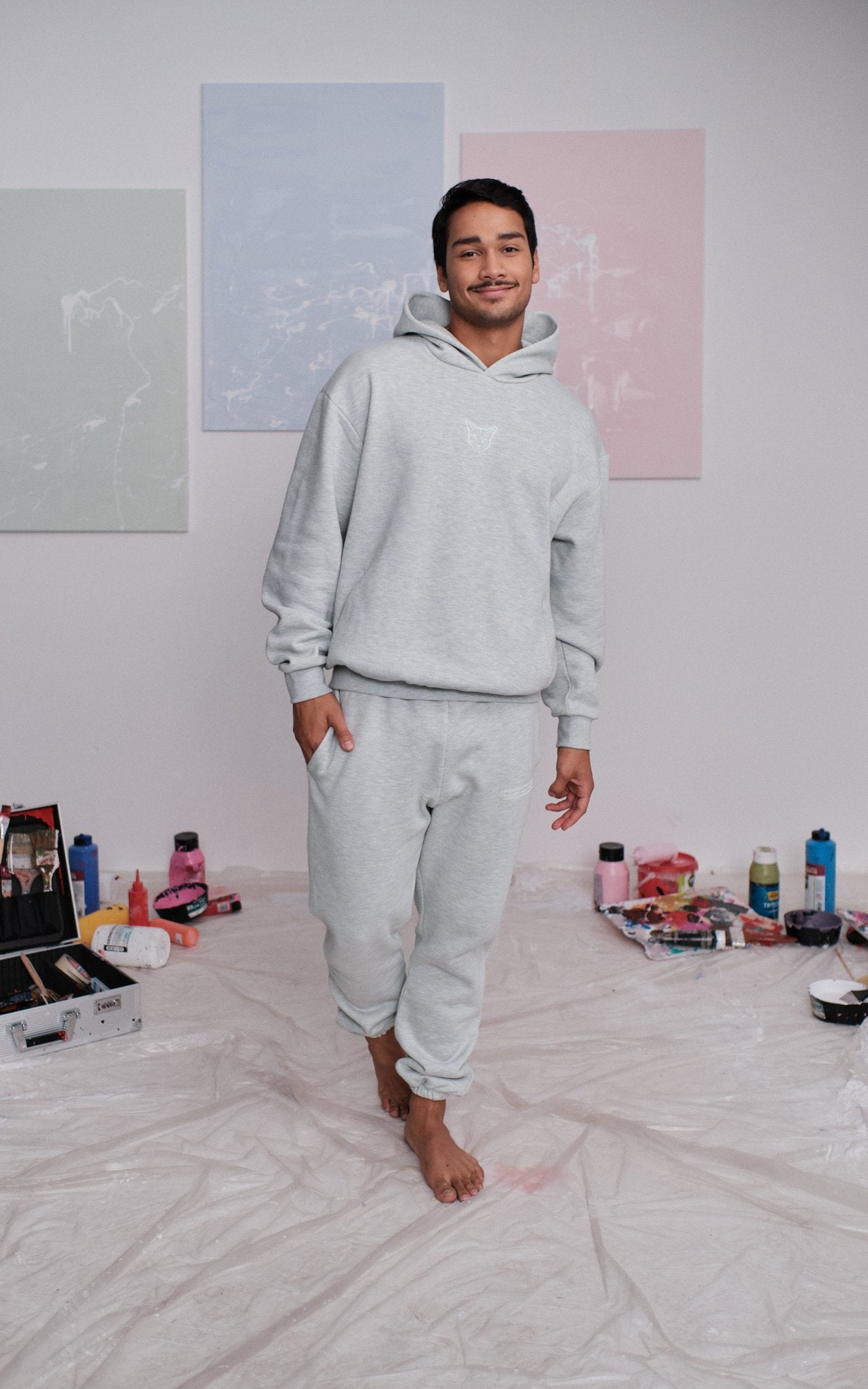 MINT PASTEL CLUB SWEATPANTS - PARI USA , Wearepari, Paul Ripke, pari swim club, Newport Beach, pari