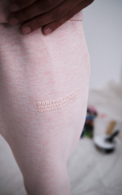 ROSE PASTEL CLUB SWEATPANTS - PARI USA , Wearepari, Paul Ripke, pari swim club, Newport Beach, pari