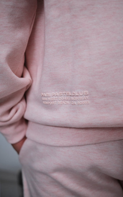 ROSE PASTEL CLUB HOODIE - PARI USA , Wearepari, Paul Ripke, pari swim club, Newport Beach, pari