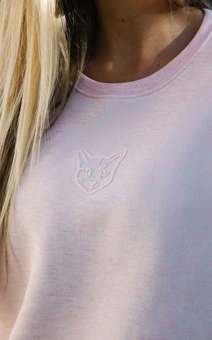 ROSE PASTEL CLUB CREWNECK - PARI USA , Wearepari, Paul Ripke, pari swim club, Newport Beach, pari