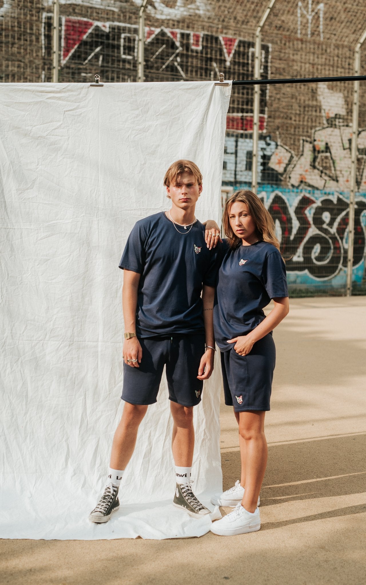NAVY SPORTS CLUB T-SHIRT CAT - PARI USA , Wearepari, Paul Ripke, pari swim club, Newport Beach, pari