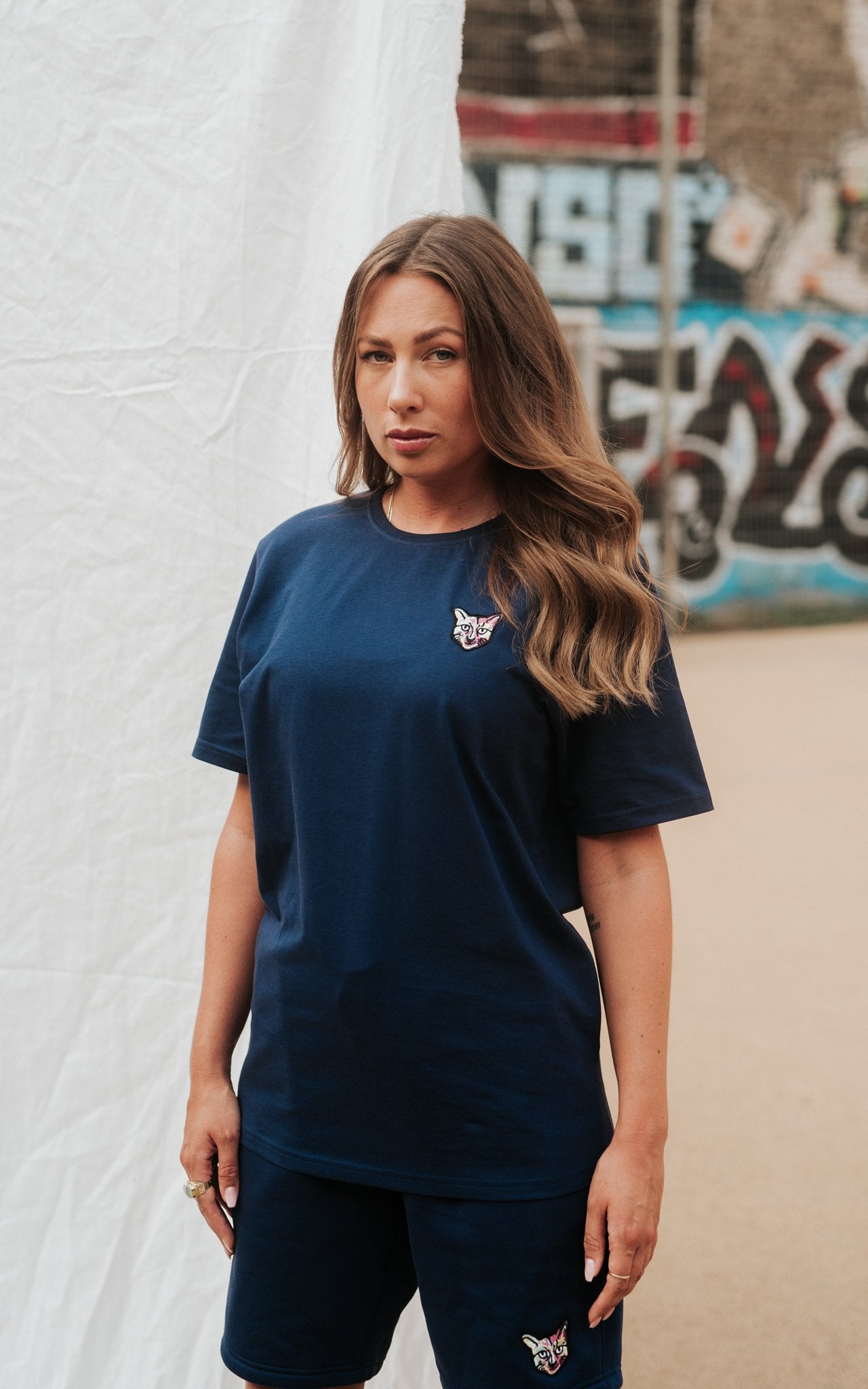 NAVY SPORTS CLUB T-SHIRT CAT - PARI USA , Wearepari, Paul Ripke, pari swim club, Newport Beach, pari