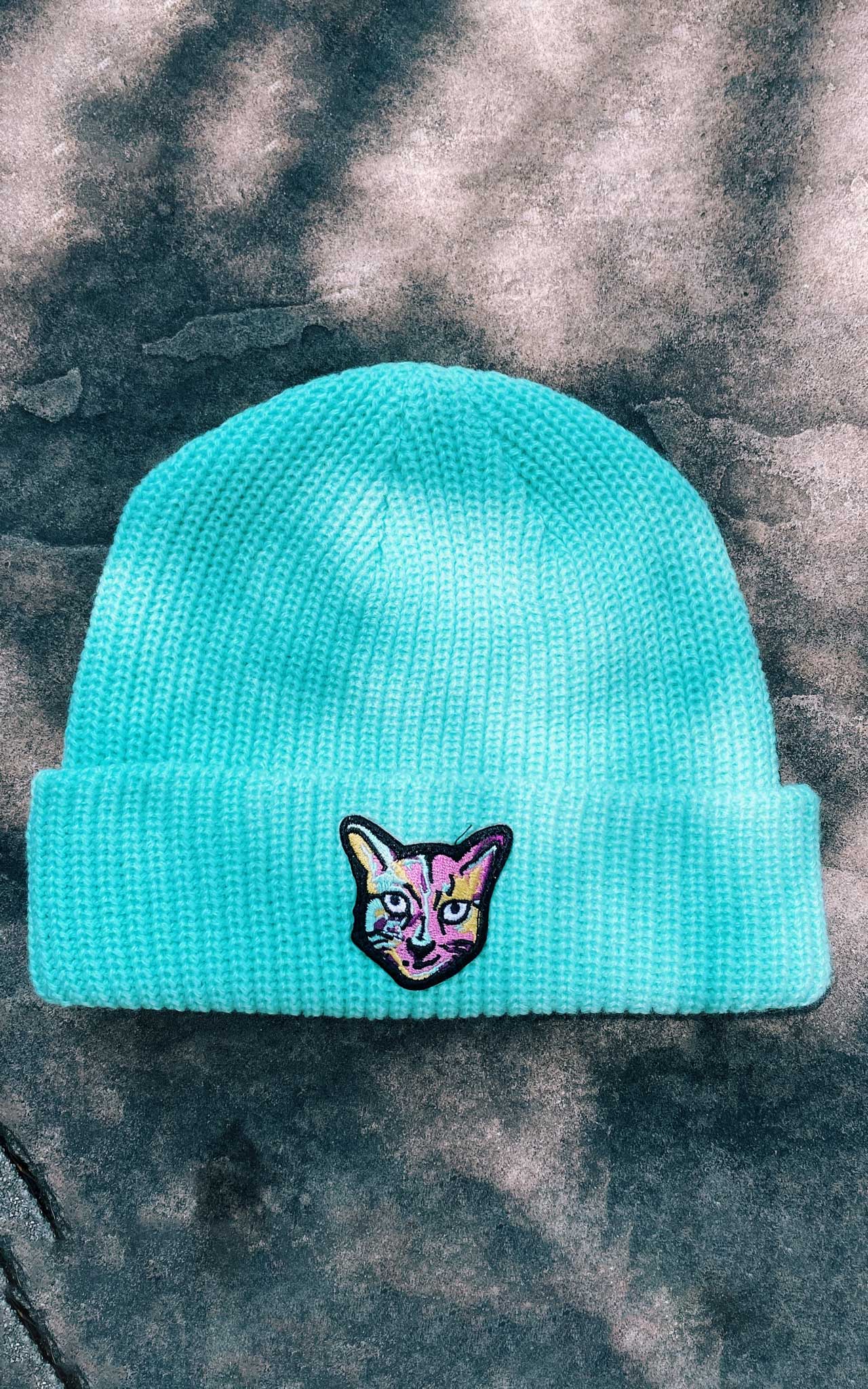 TURQUOISE BEANIE CAT - PARI USA , Wearepari, Paul Ripke, pari swim club, Newport Beach, pari